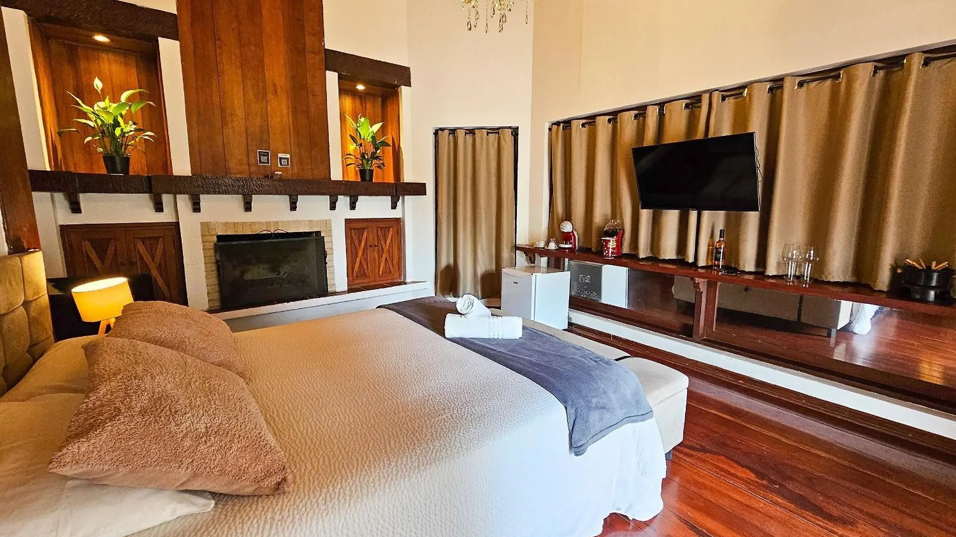 Casa de hóspedes Capivari Lodge vista incrível da natureza Campos do Jordão Brasil